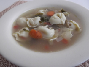 Chicken Vegetable Tortellini Soup