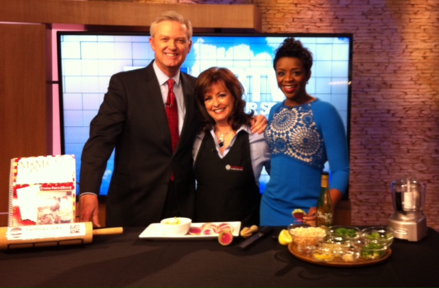 CBS / WBTV, The Olive Tap, Watermelon Radish and White Bean Dip