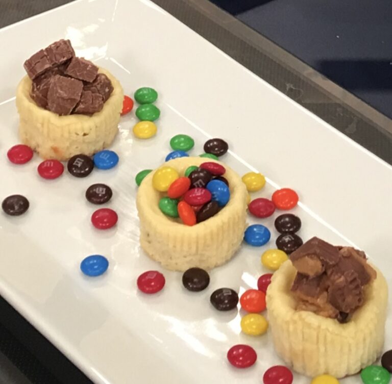 Halloween Cheesecake Candy Cupcakes on WBTV Charlotte, North Carolina