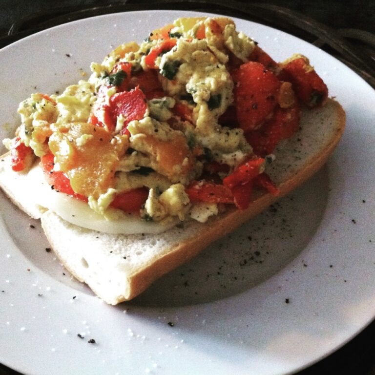 Peppers and Eggs Recipe as Seen on FOX 46 Charlotte