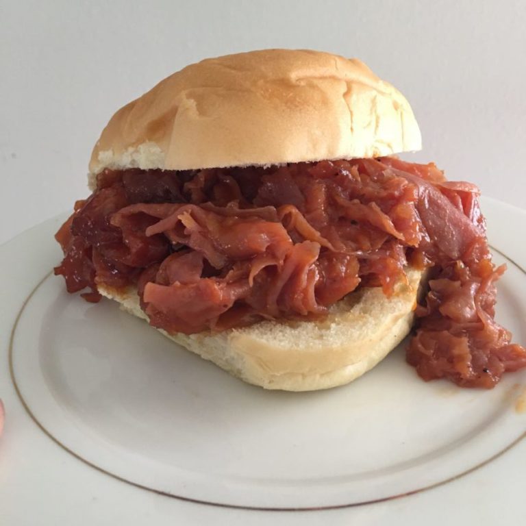 Ham Barbeque Sandwiches